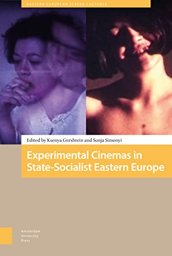 Book cover with portraits and title: “Experimental Cinemas in State-Socialist Eastern Europe.”