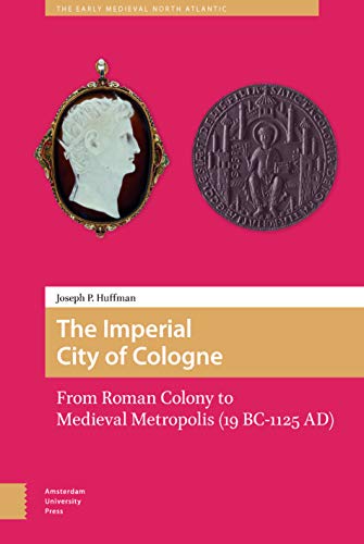 Book cover: “The Imperial City of Cologne” with portrait and coin images.