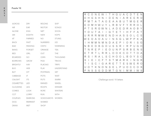 Word Search Challenge : 100 Puzzles to do anywhere, anytime Volume 8