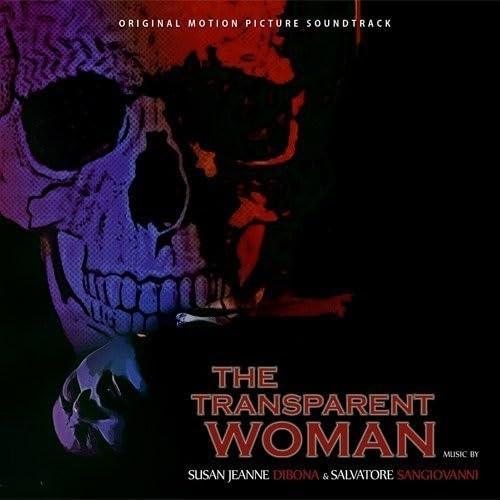 CD cover for "The Transparent Woman" featuring a skull and red text.