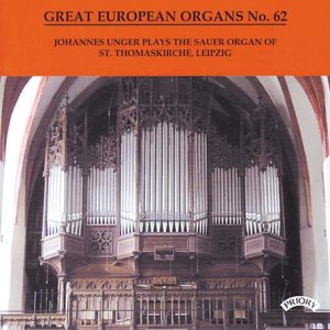 Various - Great European Organs No. 62: The Sauer / St Thomaskirche. Leipzig [CD]