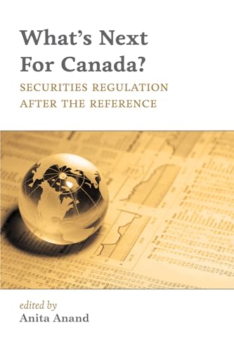 What's Next for Canada? : Securities Regulation After the Reference