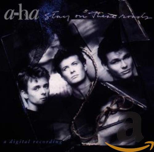 A-ha "Stay on These Roads" CD cover with three band members pictured.