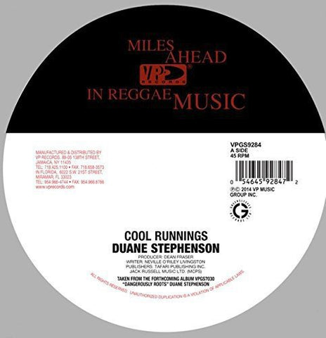 Duane Stephenson - Cool Runnings [12 inch] [VINYL]