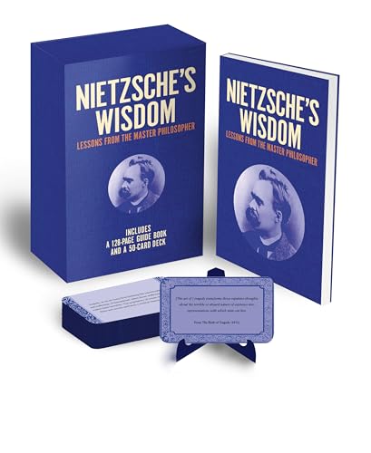 Nietzsche's Wisdom Book & Card Deck : Includes 128-page guide book and a 50-card deck