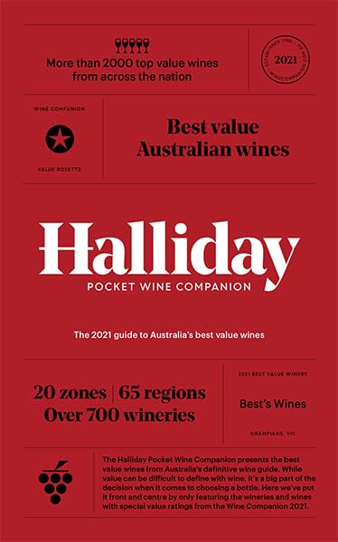 Halliday Pocket Wine Companion 2021 : The 2021 guide to Australia’s best value wines