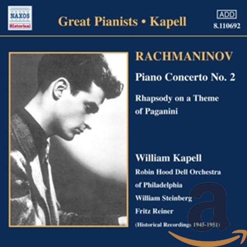 William Kapell - Rachmaninov: Piano Concerto No.2 [CD]