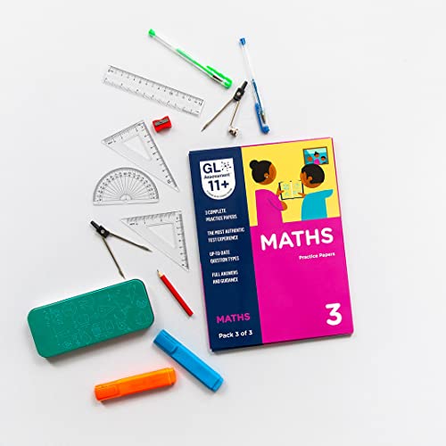 GL Assessment 11+ Practice Papers Maths Pack 3 (Multiple Choice)
