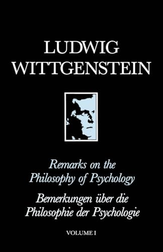 Remarks on the Philosophy of Psychology: v. 1