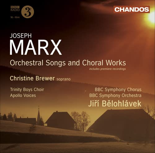 Brewerbbc Sobelohlavek - Marxorchestral Songs Choral Works [CD]