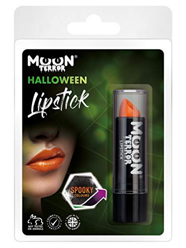Smiffys Moon Terror Halloween Lipstick, Orange