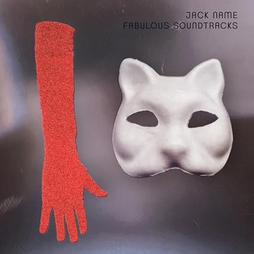 Vinyl album cover with a red glove and white cat mask.