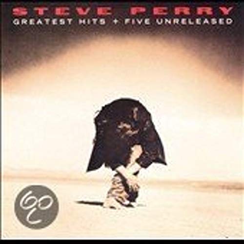 Steve Perry’s “Greatest Hits” CD cover with a silhouetted figure.