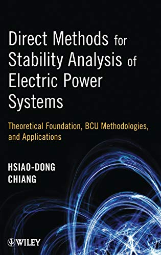 Direct Methods for Stability Analysis of Electric Power Systems: Theoretical Foundation