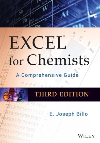 Excel for Chemists: A Comprehensive Guide with CD-ROM