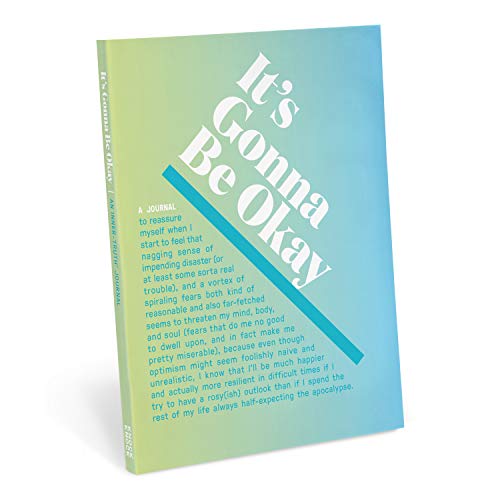 Knock Knock It's Gonna Be Okay Inner-Truth Journal, Guided Mindfulness Journal, 7 x 9.5-inches (Ombre Edition)