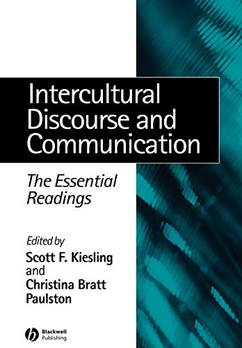 Intercultural Discourse and Communication the     Essential Readings