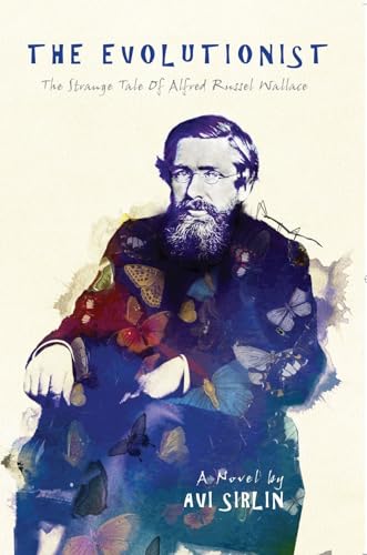 Book cover: portrait of bearded man overlaid with butterfly images.