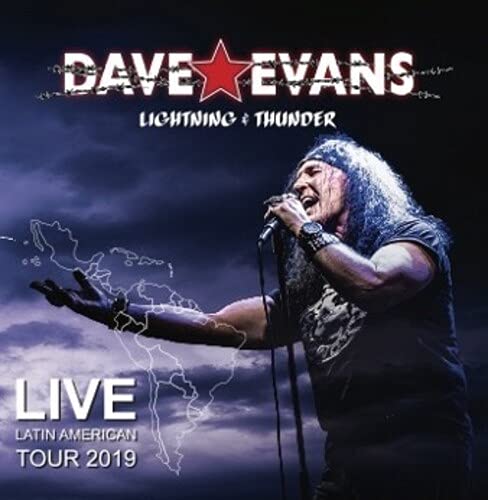 Dave Evans (original Ac/dc Singer) - Lightning & Thunder - Live [CD]