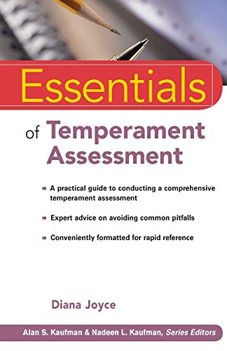 Essentials of Temperament Assessment