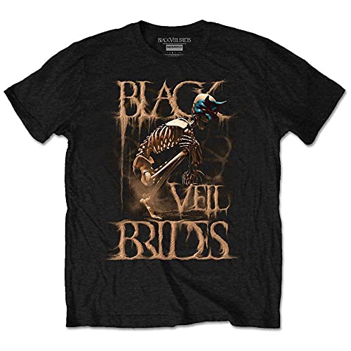 Rock Off Black Veil Brides Dust Mask Mens T-Shirt (X Large)