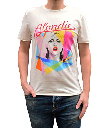 Blondie Ahoy 80s Amplified Vintage White Large T Shirt