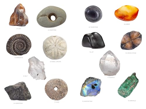 The Witching Stones : The Lore and Craft of the Essential Crystals, Gemstones, and Minerals to Empower Your Magic