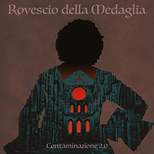 CD cover: silhouetted figure with cathedral imagery and red accents.