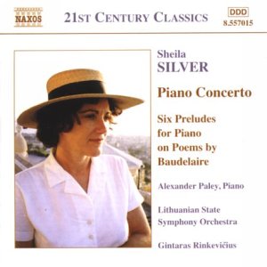 CD cover featuring a woman in a straw hat, classical music details.