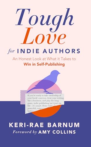Book cover with bird illustration and bold title: "Tough Love.