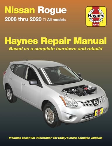 Nissan Rogue (08 - 15): 2008 Thru 2020 All Models - Based on a Complete Teardown and Rebuild (Haynes Repair Manual)