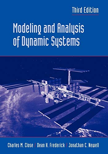 Modeling and Analysis of Dynamic Systems 3E