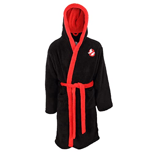 Ghostbusters - Logo (Unisex Black Dressing Gown) SML/MED