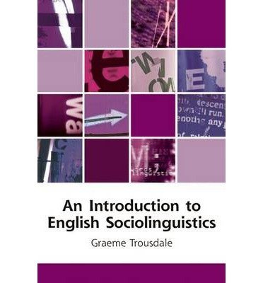 An Introduction to English Sociolinguistics