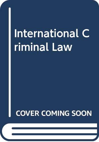International Criminal Law