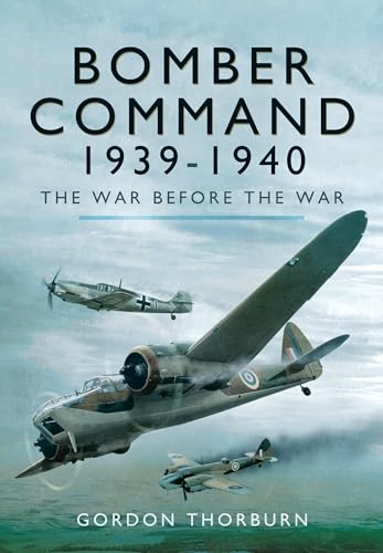 Book cover: “Bomber Command, 1939–1940” featuring vintage aircraft.
