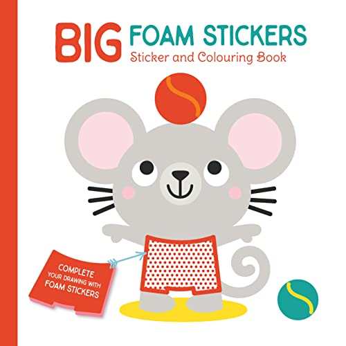 Mouse (Big Foam Stickers): Sticker and Colouring book: Sticker and Colouring book, Mouse