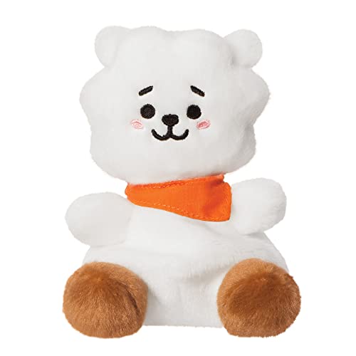 AURORA, 61505, BT21 RJ Palm Pal, 5In, Eco-friendly soft toy, White