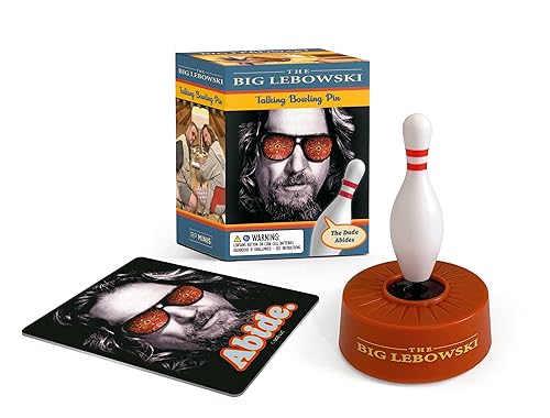 The Big Lebowski Talking Bowling Pin : The Dude Abides