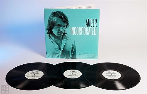 Vinyl triple album “Auger Incorporated” with a portrait of Brian Auger.