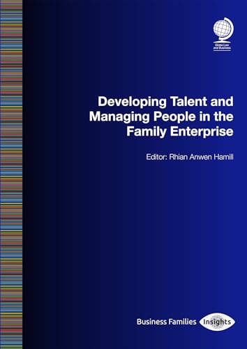 Book cover: "Developing Talent and Managing People in the Family Enterprise.