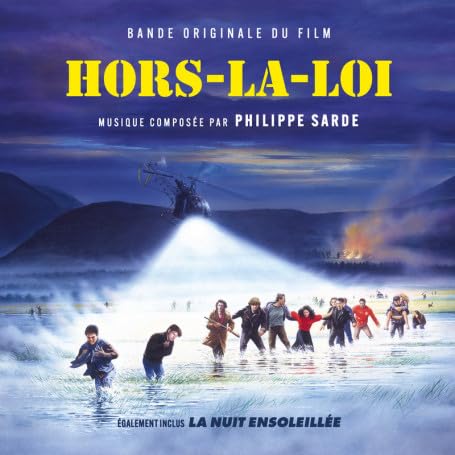 CD cover for "Hors-la-loi" soundtrack by Philippe Sarde, featuring a misty landscape.
