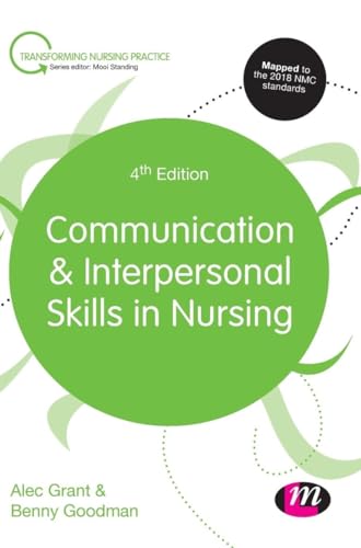 Book cover: "Communication & Interpersonal Skills in Nursing," 4th edition.