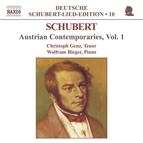Genzrieger - Schubertdeutsche Lied Edition Vol 10 [CD]