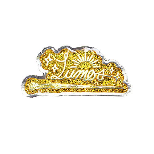 Genuine Harry Potter Lumos Charm Pin Badge Hogwarts