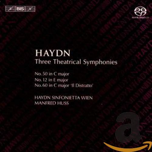 Haydn Sinf Wienhuss - Haydn: 3 Theatrical Symphony (Symphony No.50/ 12/ 60) [CD]