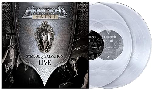 Armored Saint “Symbol of Salvation: Live” vinyl record with white discs.