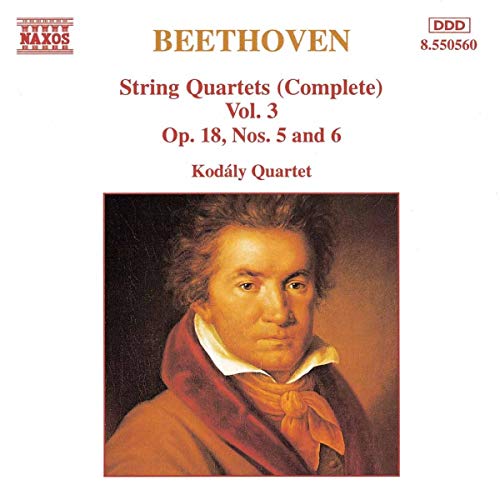 Kodaly 4 - BEETHOVEN: String Quartets Op. 18, Nos. 5 and 6 [CD]