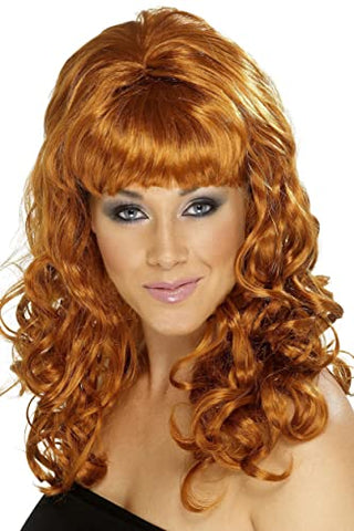 Smiffys Beehive Beauty Wig - Auburn
