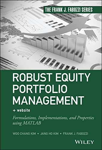 Robust Equity Portfolio Management + Website: Formulations
